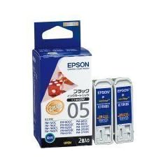 EPSON IC1BK05W(モノクロインクカートリッジ×2)