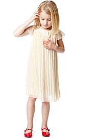 Autograph Pleated Bow Dress