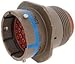 DEUTSCH AFD51-24-31PN-6117 CIRCULAR CONNECTOR, RECEPTACLE, 31 POSITION, 24-31, IN LINE