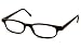 Calabria Readers Full Readers (Women) Reading Glasses - 636 Black Laminate Image