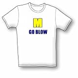 M Go Blow Women's Cut T-Shirt