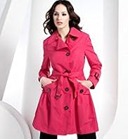 Petite Single Breasted Water Repellent Mac with Belt