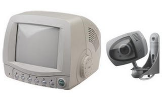 Childrens Toyshop  Electronics : Micromark 80106 / 6in Black & White CCTV Monitor System