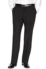 Active Waistband Crease Resistant Flat Front Trousers