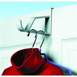Spectrum Diversified 35900 Over-The-Door Hanger Holder, White