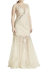 Plus Size Sexy Mermaid Charmeuse/Tulle Floral Print Illusion Evening Dress/Prom Dress 