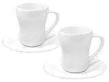 ALESSI GIFT コーヒーカップ&ソーサー "pluto" 2客セット GV13/87.88 SET