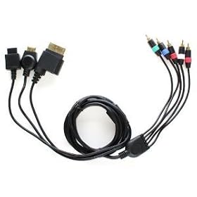 Buy HD Quality Audio Video Game Console to Television Connector Cable for Nintendo... now!