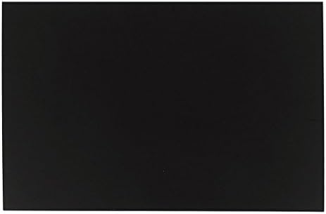 Black Plastic Acrylic Plexiglass Sheet A3 Size 297mm x 420mm x 5mm