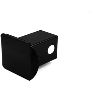 Curt Manufacturing F-75 Tube Cover 2 In X 2 In Black Bulk