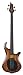 Traben Basses Neo Limited 4 Series TRANL4SPBBK 4-String Bass Guitar, Spaltedburst