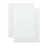 SPR82122 - Filler Paper, Wide Ruled, 10-1/2x8, 200/PK, White
