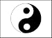 Yin and Yang Chinese Symbol on Mousepad