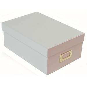 Pioneer-Photo-Video-Storage-Boxes-White-Set-of-4