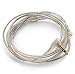 Ultimate Ears replacement earphone cable. Translucent
