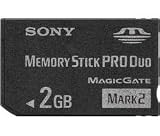 Sony 2Gb Memory Stick PRO Duo Mark 2 Card (No Adapter)