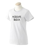 Microchips Rock Ladies T-Shirt Pink Large