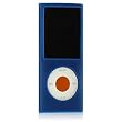 iPod Nano Silicone Case Package for Apple 4th Generation BLUE Skin Cover 4G 4 GB 8 GB 16 GB 16GB