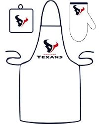 Houston Texans Grilling Apron Set - Football Sports Merchandise