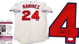 Manny Ramirez Autographed Boston Red Sox Authentic Jersey