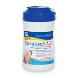 UMIPSAL077472 - Alcohol Antimicrobial Wipes, Canister, 6x7-1/2, 135 Count