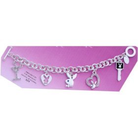 Click here to buy Surgical Grade Stainless Steel Sterling Silver-plated Clear Crystal -Filled Rabbit Head Adorns One....