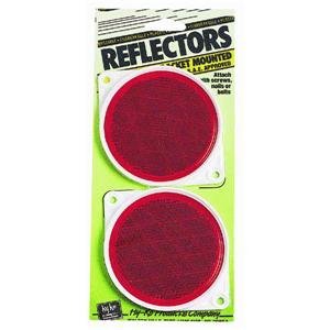 Hy-ko Prod. Cdrf-3r Bracketed Nail-on Reflector
