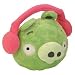 Angry Birds Winter Hat 6-Inch Plush: Green Pig
