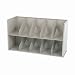 Add-A-Stack Shelving System Filing Tiers & Dividers, 36w x 10h, Sand, 2/Ctn (TNN100257)