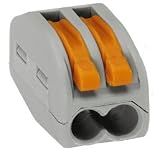 read full review Wago 222-412 LEVER-NUTS 2 Conductor Compact Connectors 25 PK
