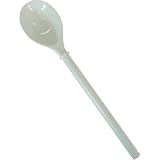 White Zak Designs Colorfast Melamine Happy Spoon