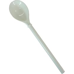 White Zak Designs Colorfast Melamine Happy Spoon