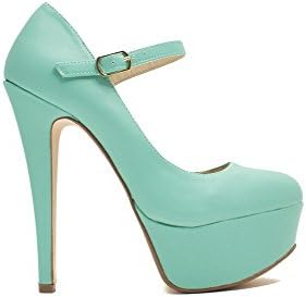 Go Mary Jane Faux Leather Platforms