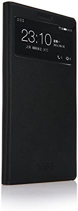 Lenovo K920 Ultra Thin Smart Flip Leather Cover with Stand Fuction Soft Protective Case for Lenovo Vibe Z2 Pro(Black)