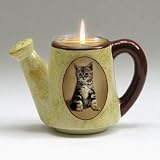 Eigenschaften Mari-Team.de  / Keramik Gießkanne Nostalgie Serie Katze Kerzenhalter Kerze