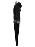 Japanese Anime DuRaRaRa!! Cosplay Costume - Izaya Orihara Outfit 1st Black Version Set XXX-Large