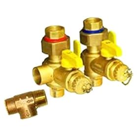 Webstone 50443PR 3/4-Inch SWT Isolator EXP Tankless Water Heater Service Valve Kit