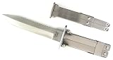 RUKO WWII Stainless Steel Blade Paratrooper Knife (5-3/8-Inch)