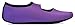 NuFoot Mary Janes Women's Shoes, Best Foldable & Flexible Flats, Travel & Exercise Shoes, Dance Shoes, Yoga Socks, Indoor Shoes, Slippers, Purple, Large