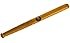 Meinl Percussion COW1 11-inch Rubber Wood Handheld Cowbell Beater with Ribbed Grip in Amber Finish