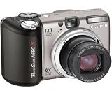 Bundle: Canon Powershot A650 IS Digital Camera 12.1MP +Free 2GB SD +Soft Case