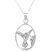 Sterling Silver Hummingbird Necklace