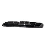 High Sierra Wheeled Double Ski Bag - Black-Charcoal