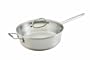 KitchenAid Gourmet Distinctions Stainless-Steel 4-3/4-Quart Covered Saute Pan with Helper Handle