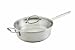 KitchenAid Gourmet Distinctions Stainless-Steel 11-Inch-by-4-3/4-Quart Covered Saute Pan with Helper Handle