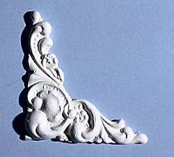 Corner Applique Dollhouse Miniature Embellishment