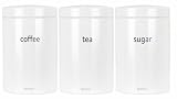 Brabantia Canister Set 3 piece TCS White