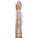 Ansell 59-001 Vinyl CPP Sleeves with Elastic at Both Ends, Clear, 18" Length (Pack of 12 Pair)