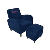 MLB Den Chair with Ottoman - Los Angeles Angels