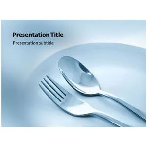 Free Power Point Trial on Restaurant Powerpoint Templates   Template On Restaurant   Spoon And